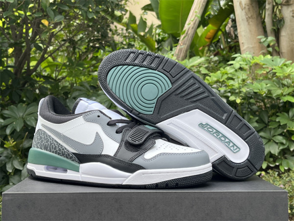 Authentic Air Jordan Legacy 312 Low White/Black/Green