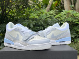 Authentic Air Jordan Legacy 312 Low GS White/Blue/Grey