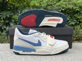 Authentic Air Jordan Legacy 312 Low GS White/Blue/Red