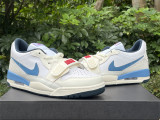 Authentic Air Jordan Legacy 312 Low GS White/Blue/Red