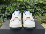 Authentic Air Jordan Legacy 312 Low GS White/Blue/Red