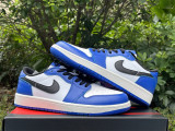 Authentic Air Jordan 1 Low Game Royal