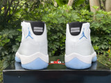 Authentic Air Jordan 11 GS “Columbia” 2024