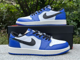 Authentic Air Jordan 1 Low Game Royal