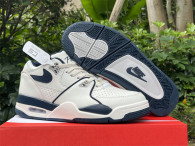 Authentic Nike Air Flight 89 Grey/Blue/White