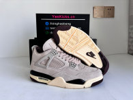 Authentic A Ma Maniere x Air Jordan 4 WMNS “Fossil Stone”