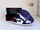 Authentic Air Jordan 1 High Court Purple
