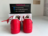 Authentic Off-White x Nike Air Force 1 Red