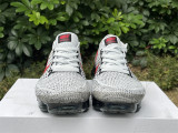 Authentic Nike Air VaporMax Flyknit Red/Black/Grey