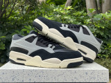 Authentic Air Jordan 4 RM Black/Sail/Grey GS