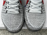 Authentic Nike Air VaporMax Flyknit Red/Black/Grey