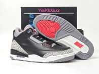 Authentic Air Jordan 3 “Black Cement” 2024