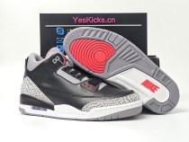 Authentic Air Jordan 3 “Black Cement” 2024