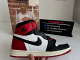 Authentic Air Jordan 1 High “Black Toe Reimagined”