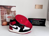 Authentic Air Jordan 1 High “Black Toe Reimagined”
