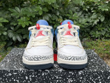 Authentic Jordan Spizike Low GS White/Blue