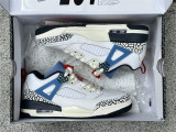 Authentic Jordan Spizike Low GS White/Blue