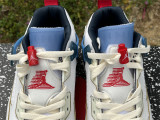Authentic Jordan Spizike Low GS White/Blue
