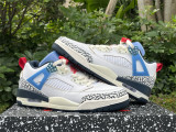 Authentic Jordan Spizike Low GS White/Blue