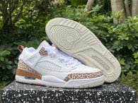 Authentic Jordan Spizike Low White/Brown/Pink