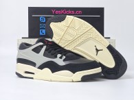 Authentic Air Jordan 4 RM Black/Sail/Grey