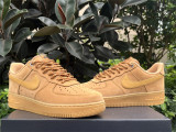 Authentic Nike Air Force 1 Flax/Gum Light Brown