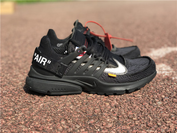 Authentic OFF-WHITE x Nike Air Presto Black White