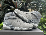 Authentic Air Jordan 8 “Cool Grey””