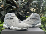 Authentic Air Jordan 8 “Cool Grey””