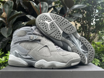 Authentic Air Jordan 8 “Cool Grey””