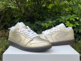 Authentic Air Jordan 1 Low SE “Metallic Zinc”