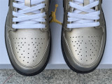 Authentic Air Jordan 1 Low SE “Metallic Zinc”