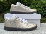 Authentic Air Jordan 1 Low SE “Metallic Zinc”