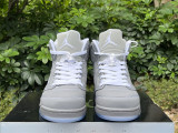 Perfect Air Jordan 5 “Wolf Grey”