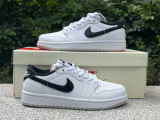 Authentic Air Jordan 1 Low ’85 “Metallic Black”