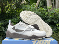 Authentic Travis Scott x Nike Zoom Field Jaxx White/Yellow/Brown