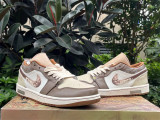 Authentic Air Jordan 1 Low SE Hemp