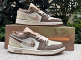 Authentic Air Jordan 1 Low SE Hemp