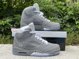 Perfect Air Jordan 5 “Wolf Grey”