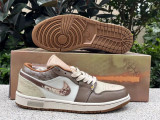 Authentic Air Jordan 1 Low SE Hemp