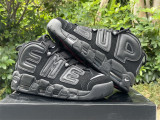 Perfect Supreme x Nike Air More Uptempo Black
