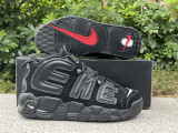 Perfect Supreme x Nike Air More Uptempo Black