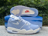 Authentic Nike Air Flight 89 Celestine Blue/White