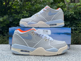 Authentic Nike Air Flight 89 Grey/Blue/Sail