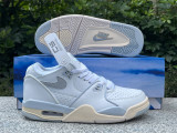 Authentic Nike Air Flight 89 Light Blue/White