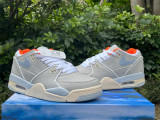 Authentic Nike Air Flight 89 Grey/Blue/Sail
