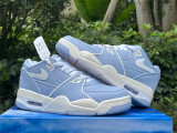 Authentic Nike Air Flight 89 Celestine Blue/White