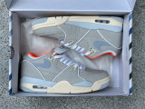 Authentic Nike Air Flight 89 Grey/Blue/Sail