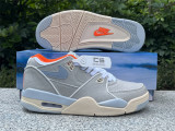 Authentic Nike Air Flight 89 Grey/Blue/Sail