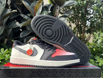 Authentic PSG x Air Jordan 1 Low OG Off Noir/Infrared 23/Pink Oxford Authentic PSG x Air Jordan 1 Low OG Off Noir/Infrared 23/Pink Oxford